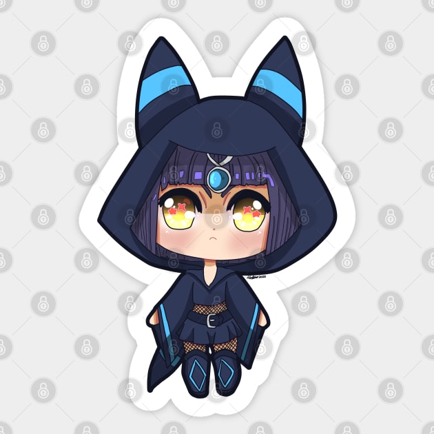 Fox Chibi Sticker by Modeko